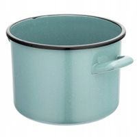 Garnek emaliowany indukcja gaz Altom Design szałwiowy nakrapiany 20 cm 4,4l