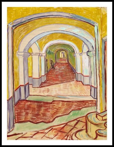Plakat 60x80cm Corridor in the Asylum, Van Gogh Vintage na Arena.pl
