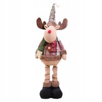 Figurka świąteczna święty renifer duża 60cm Ruchome nogi