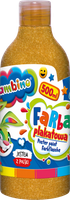 farba plakatowa złota w butelce 500ml bambino