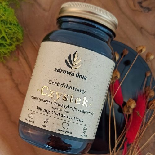 Czystek 300 Mg Kreteński Vegan 100 Szt na Arena.pl
