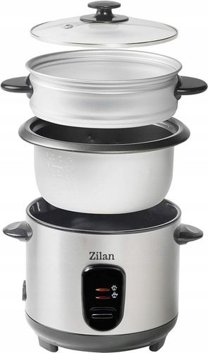 RYŻOWAR GARNEK DO RYŻU PAROWAR DO RYŻU WARZYW 2W1 3,2L 500W na Arena.pl