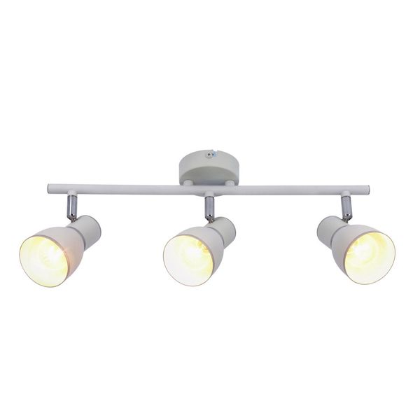 Fido listwa 3x40W E14 biały+chrom zdjęcie 6