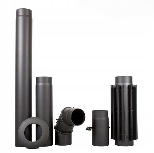 RURA DYMOWA DO PIECA KOMINKA KOZY STALOWA STAL 1M ŻAROODPORNA FI 180mm na Arena.pl