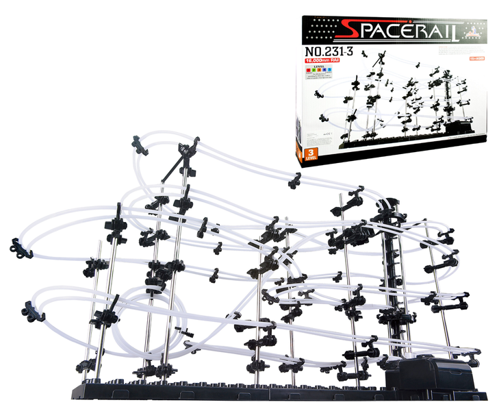 SpaceRail Tor Dla Kulek - Level 3 (16 metrów) Kulkowy Rollercoaster zdjęcie 1