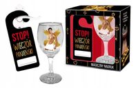 Śmieszny prezent na BABSKI WIECZÓR PANIEŃSKI Rozbierany Kieliszek z facetem