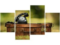 OBRAZ TELEFON RETRO WALIZCE