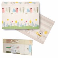 Mata Piankowa dla Dzieci Niemowląt Składana Edukacyjna Dwustronna 150x200