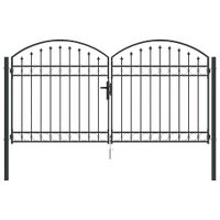 Bramka ogrodzeniowa Inny Szary 300 x 150 cm Stal