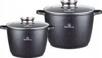 ZESTAW GARNKÓW 4 EL. KlönBerg KB 4010 GARNEK 10L + 6,2L. 2 Duże garnki