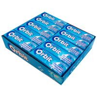 Orbit Peppermint Bezcukrowa guma do żucia 14 g x 30 sztuk