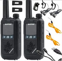 Krótkofalówka Baofeng BF-T17 ładowany micro-USB czarny 2 szt, walkie talkie
