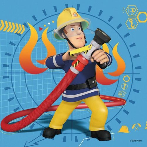 Ravensburger - Puzzle 3w1 Strażak Sam 70657 na Arena.pl