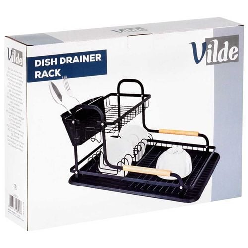 suszarka ociekacz do naczyń 2 poziomowa vilde 229157 na Arena.pl
