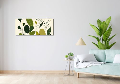 Obraz 100x40cm Świeżość Liści na Arena.pl