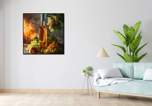 Plakat 90x90cm Bursztynowe Wino na Arena.pl