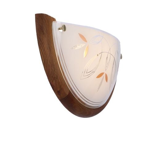 Rustica plafon 0,5 drewno standard 1x60 w E27 dąb na Arena.pl