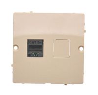 Basic Gniazdo komputerowe RJ45 pojedyncze BMF51.02/12 beżowy SIMON