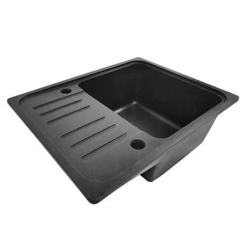 Aquamarin Zlew Granite, 57 x 45 cm, czarny na Arena.pl