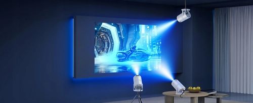 PROJEKTOR RZUTNIK Przenośny Android Smart Mini TV 4K LED Głośnik WIFI na Arena.pl