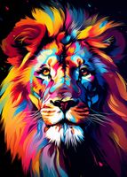 Plakat 50x70cm Kolory Królestwa