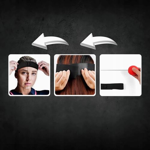 3x PIŁKA REFLEKSOWA REFLEKSÓWKA OPASKA NA GŁOWĘ ZESTAW BOKSERSKI TRENINGOWY na Arena.pl