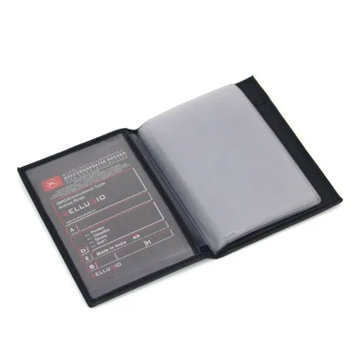 skórzane etui z systemem granatowy rfid na Arena.pl