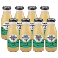 Bracia Sadownicy Sok tłoczone jabłko z miętą 250 ml x 8 sztuk