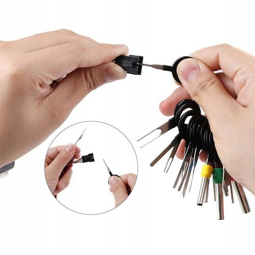 Zestaw 41 szt. WYJMAKI do pinów do demontażu KLUCZE do konektorów ETUI na Arena.pl