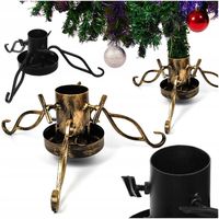 STOJAK CHOINKOWY LOFT DUŻY XXL METALOWY MISA NA WODĘ ZŁOTY PRODUKT POLSKI