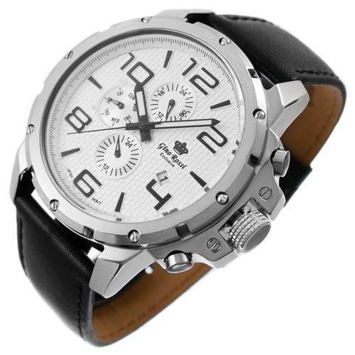 Zegarek Męski Gino Rossi ZORTAR EXCLUSIVE CHRONOGRAF E11276A-3A1 12945 na Arena.pl