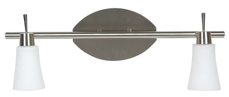 Kroton listwa 2x40W G9 nikiel mat/biały zdjęcie 1