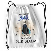 Plecak Dla Sary Sportowy Szkolny Worek Torba Z Nadrukiem Ze Zdjęciem