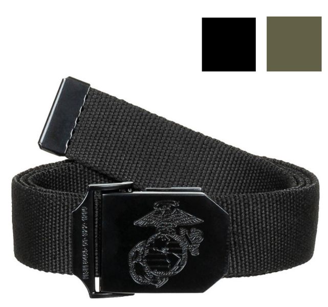 Pas z ozdobną klamrą USMC 3,5cm olive zdjęcie 2