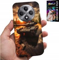 ETUI DO OPPO RENO12 F / 12FS 5G - CZOŁG, WOJNA, MILITARIA, WOJSKOWE, WZORY