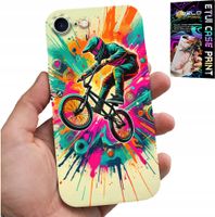 ETUI DO IPHONE SE / SE2 - ROWERY BMX TRIKI SPORTY WYCZYNOWE +SZKŁO