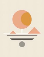 Plakat 50x65cm Geometryczna Utopia