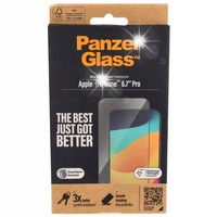 PANZERGLASS ULTRA-WIDE FIT IPHONE 15 PRO MAX 6.7" SCREEN PROTECTION EASY