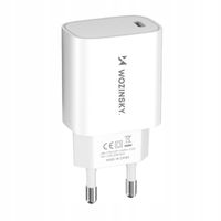 2 x Ładowarka sieciowa Wozinsky WGWCCW 20W USB-C - biała