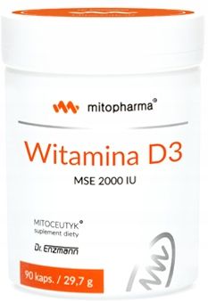 DR ENZMANN WITAMINA D3 2000 IU MSE 90 KAPSUŁEK na Arena.pl