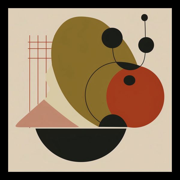 Plakat 30x30cm Geometryczny Balans zdjęcie 2