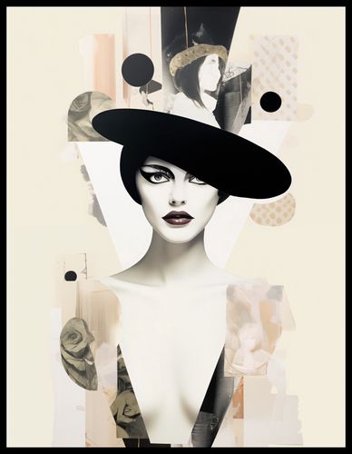 Plakat 50x65cm Portret en Décalage na Arena.pl