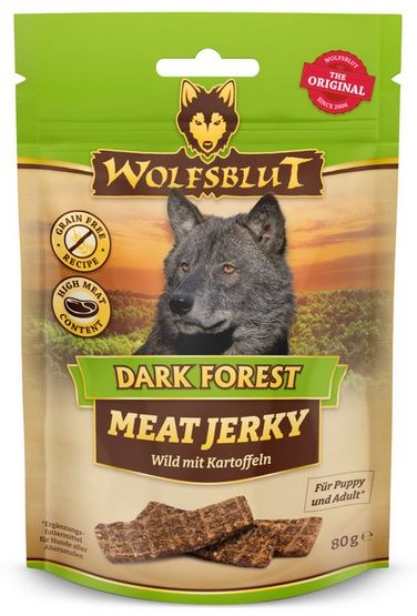 Wolfsblut Dog Meat Jerky Dark Forest 80g zdjęcie 1