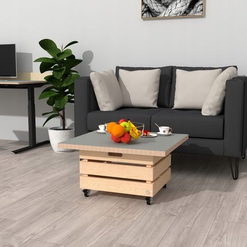 Kółko meblowe obrotowe, czarne, hamulec - zestaw na Arena.pl