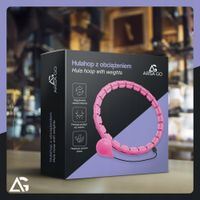 Hula hop z wypustkami ARSA GO 46 cm wielokolorowy