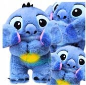 PRZYTULANKA MASKOTKA STICH USPOKAJACZ MIŚ SZUMIŚ ODDYCHAJĄCA STITCH