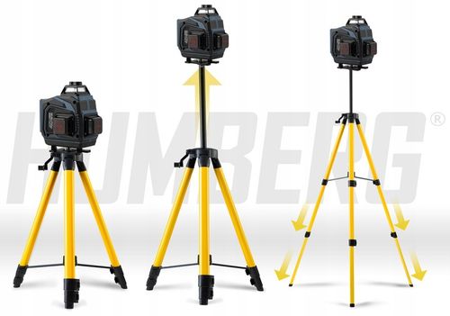 POZIOMICA LASEROWA LASER KRZYŻOWY 4D SAMOPOZIOMUJĄCY 40m 2 Akumulatory na Arena.pl