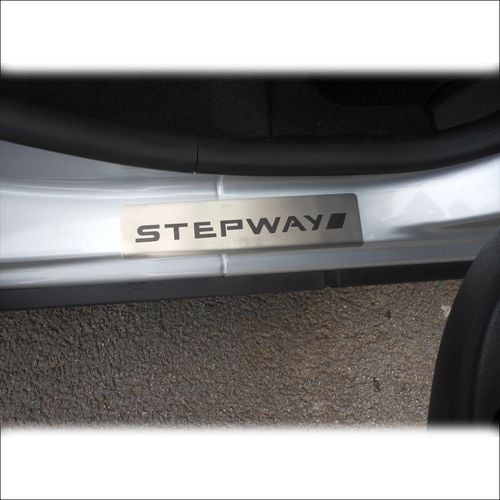 Listwa progowa DACIA SANDERO MK2 STEPWAY Stal nierdzewna 304 mat 4szt na Arena.pl