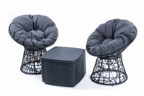 Zestaw mebli ogrodowych stół krzesło fotel balkon na Arena.pl