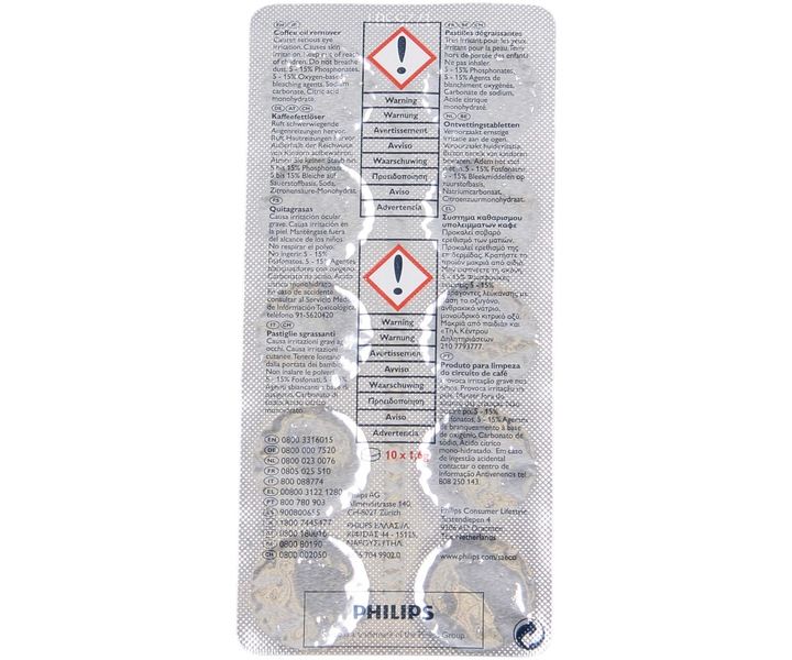 TABLETKI do czyszczenia ekspresów Saeco 10 tabl. zdjęcie 11